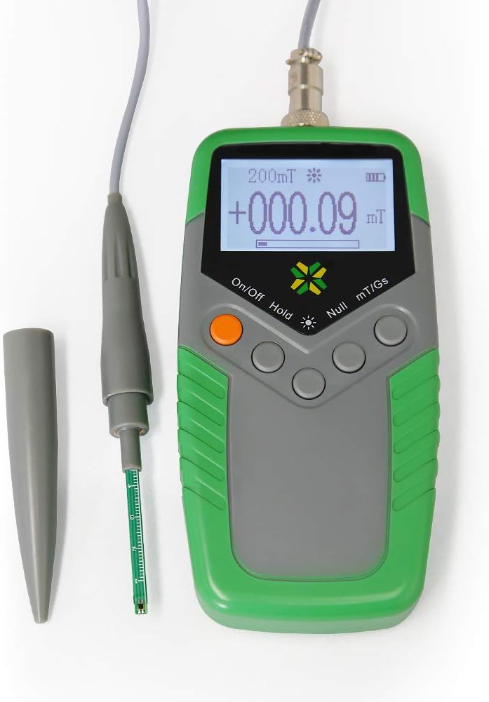 Flаѕh Dеаlѕ - 80% оƒƒ AMTAST TES11A Tesla Tester Digital Gauss Meter Surface Magnetic Field Meters Metal Probe Guassmeter with Ns Function