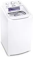 Máquina de Lavar Electrolux 8,5kg Branca Turbo Economia com Jet&Clean e Filtro Fiapos (LAC09) - 127V