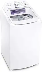 Máquina de Lavar Electrolux 8,5kg Branca Turbo Economia com Jet&Clean e Filtro Fiapos (LAC09) - 220V