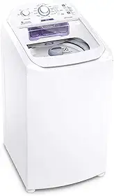 Máquina de Lavar Electrolux 8,5kg Branca Turbo Economia com Jet&Clean e Filtro Fiapos (LAC09) - 127V