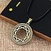 Algol - Jewelry Japanese Anime The Labyrinth of Magic Magis Hexagram Pendant Necklace Accessories For Women Men Cosplay Necklace