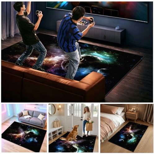 Tapis de jeu antidérapant pour protéger le sol des fauteuils gamer