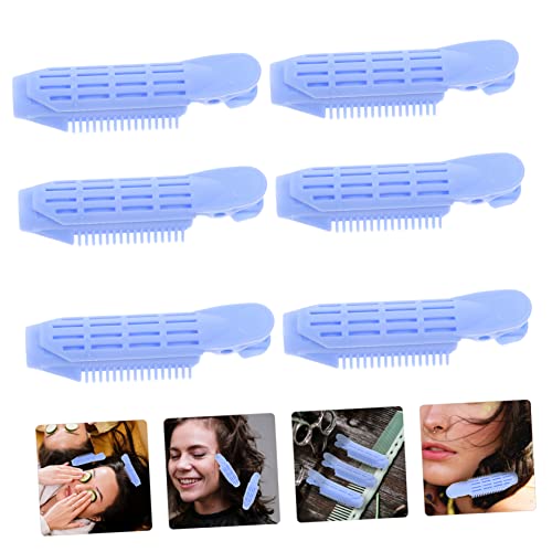 FOMIYES 30 Peças De Clipe Fofo De Raiz De Cabelo Estereótipos Prendendo Clipe Abs Azul