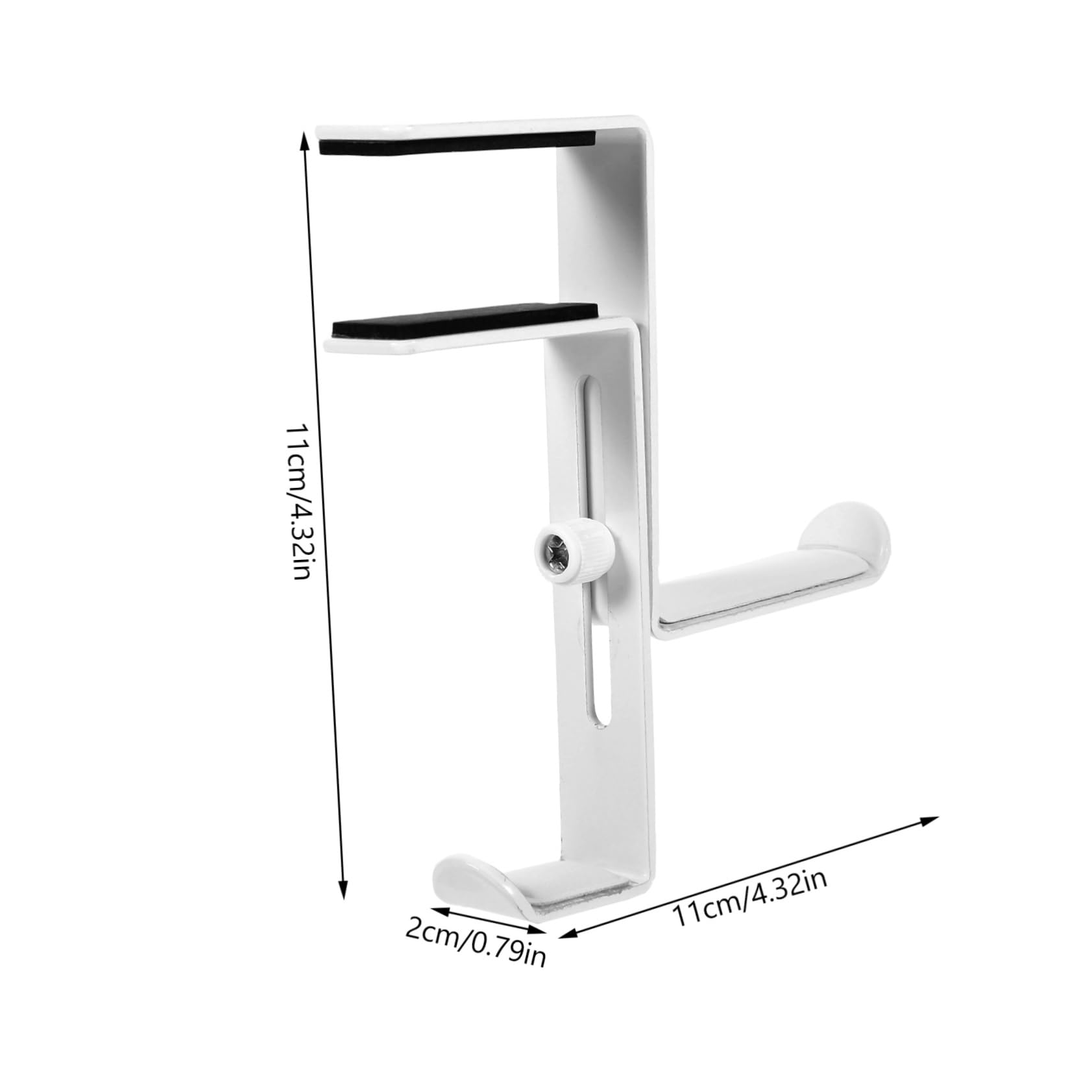 Gadpiparty 3 Ganchos Con Cable Para Auriculares Soporte De Escritorio Para Auriculares Diseño Elegante.