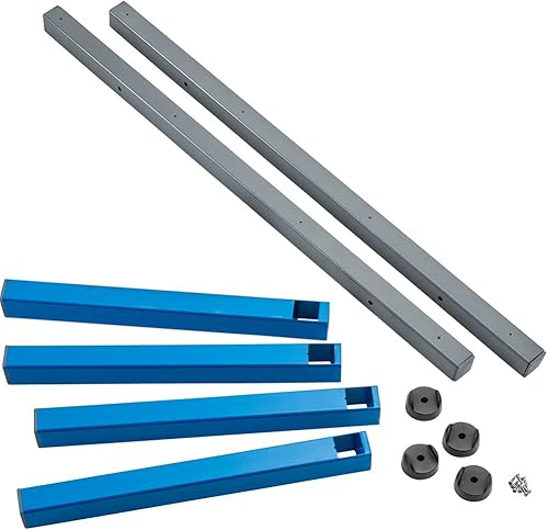 Miniatura 3 de ROCKLER Estantes de almacenamiento de madera de 4 niveles, para montaje en pared, sótano o organizador de garaje, estante de garaje de