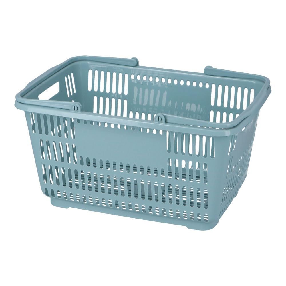 Amazon｜コーナン オリジナル LIFELEX 買い物バスケット BLブルー SM21