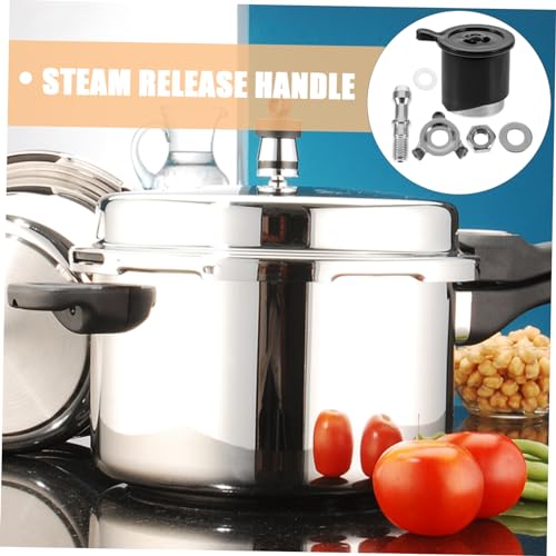 SHOWERORO Steam Release Handle Float Valve Replacement Parts Pressure Cooker Safety Valve Kit Pp Iron Material miniatura 4