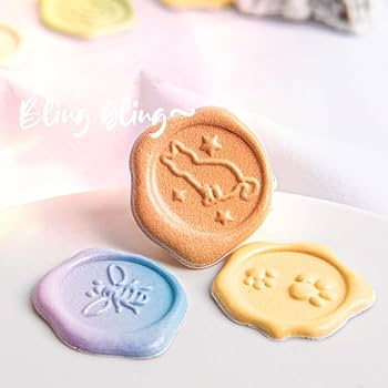 【未使用】シーリングシール　ベア柄　4点 シーリングワックス風シール | SUNNY SUNDAY ONLINE SHOP