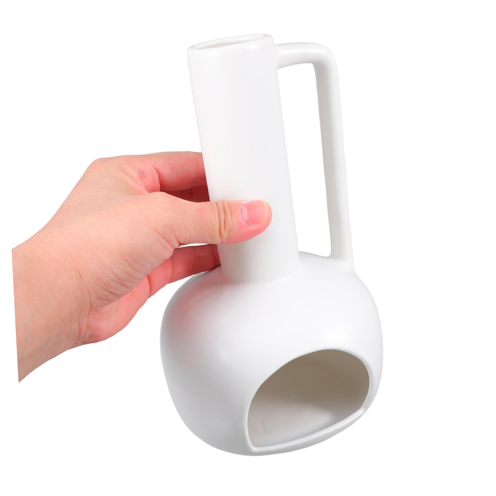 Mipcase Santo Aus Keramik Mit Griff Räucherstäbchen Und Salbeibrenner Für Meditation Und Aromatherapie Stilvolles Design Für Schreibtisch Und Wohnräume