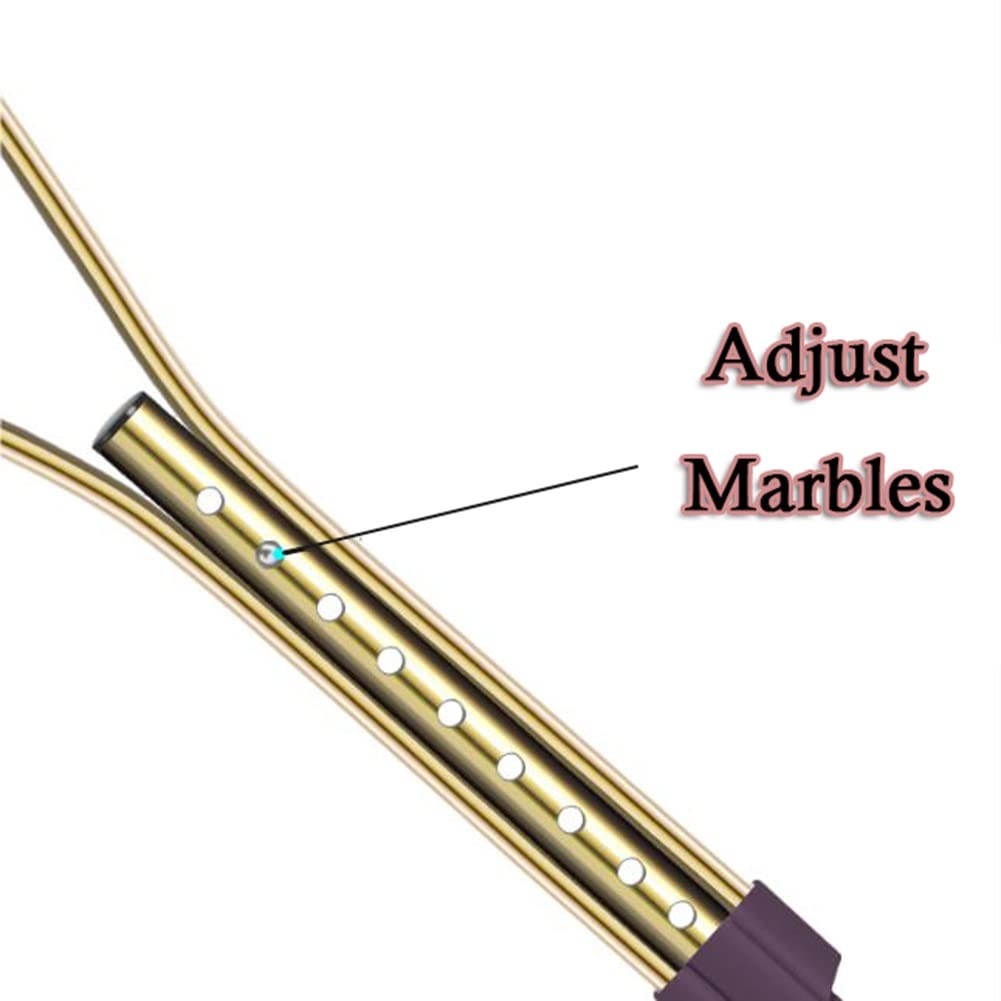 1 Par Muletas Axilares Regulables for Adultos, Muletas Antideslizantes for Caminar Médica, Muletas Ligeras de Aluminio con Muelle(M)