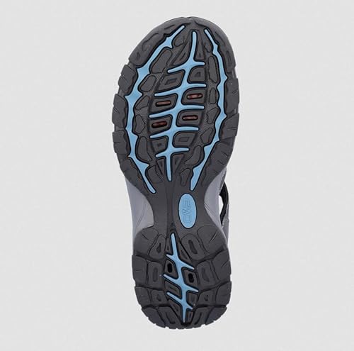 Cmp Sahiph Hiking Sandal, Sandalo Sportivo Uomo, Titanio-Deep Lake, 45 Eu - 5