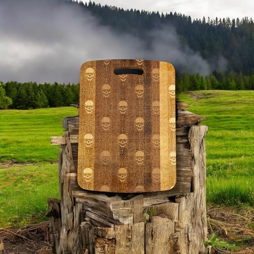 Tabla de Cortar Rectangular de Bambú Hip Flask Plus 35.01 cm x 24.77 cm x 1.905 cm con Mango Integrado miniatura 5
