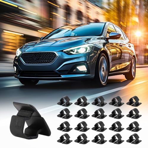 Duluok 20PCS Capot de Voiture Isolation Pad Support Clip, Auto Capot – vue 8