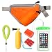 Waterproof Action Camera Accessories Set Floating Wrist Strap Sport Carry Waist Pack Cell Phone Waterproof Bag Floater Handle Grip (5 Items)
