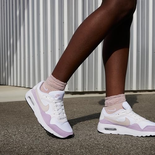 Nike Air Max SC Women's Shoes (CW4554-120, White/Violet Mist/Black/Platinum Violet) Size 6.53