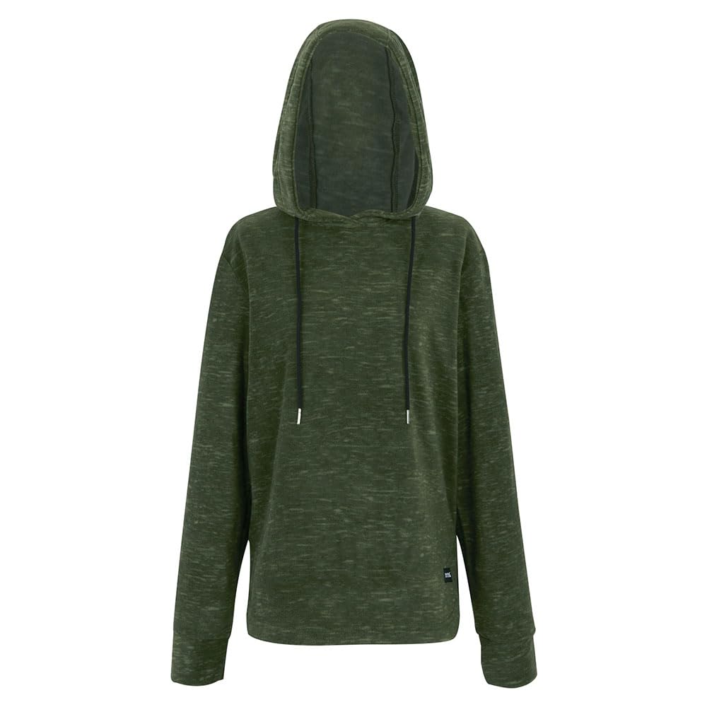 Regatta Women's Green Mayse Lightweight Insulating Marl Hoody In | Size: 10