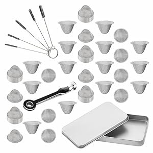 50pcs Pipe Screens 5/8inch Stainless Steel Mesh Clean Screens with Tapered Design,0.63inch,Along with A 3-in-1 Cleaning Tool,Brush,and Stainless Steel Storage Box Adjustable Size