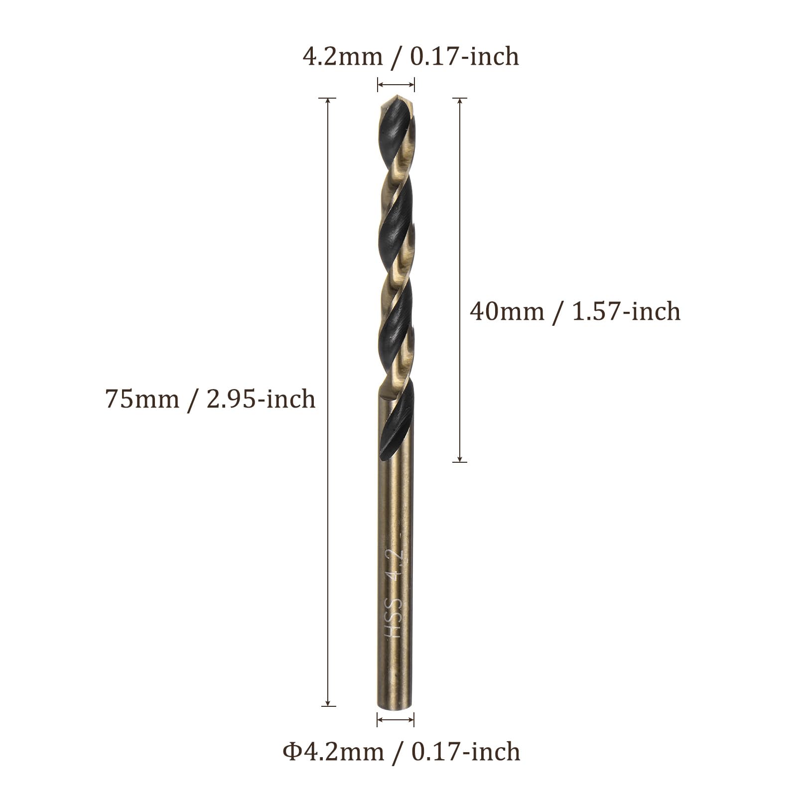 Kozelo 5PCS Twist Drill Bit - Image 3