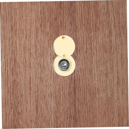 POPETPOP 2 piezas Mirilla de puerta de cobre cubierta de privacidad para protección elegante para seguridad y estilo mejorado miniatura 4