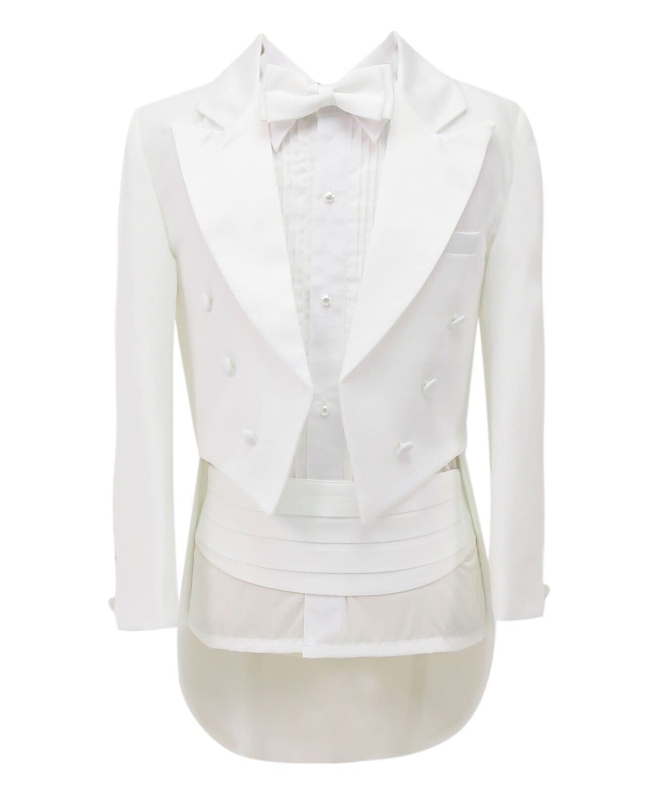 Traje completo de esmoquin para bebé, bautizo, comunión, boda, convento, 5 piezas