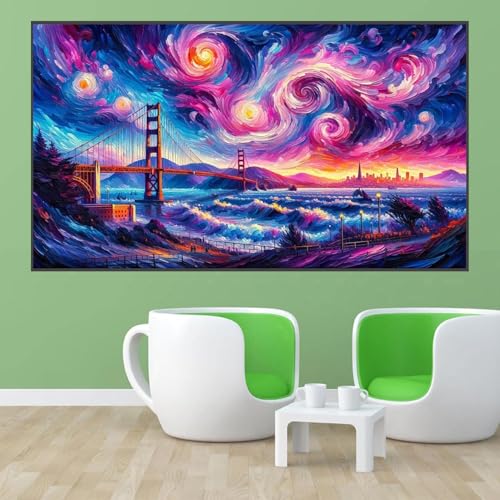 ijbnhd Large Diamond Painting Kits for Adults 16X28inch - image 3