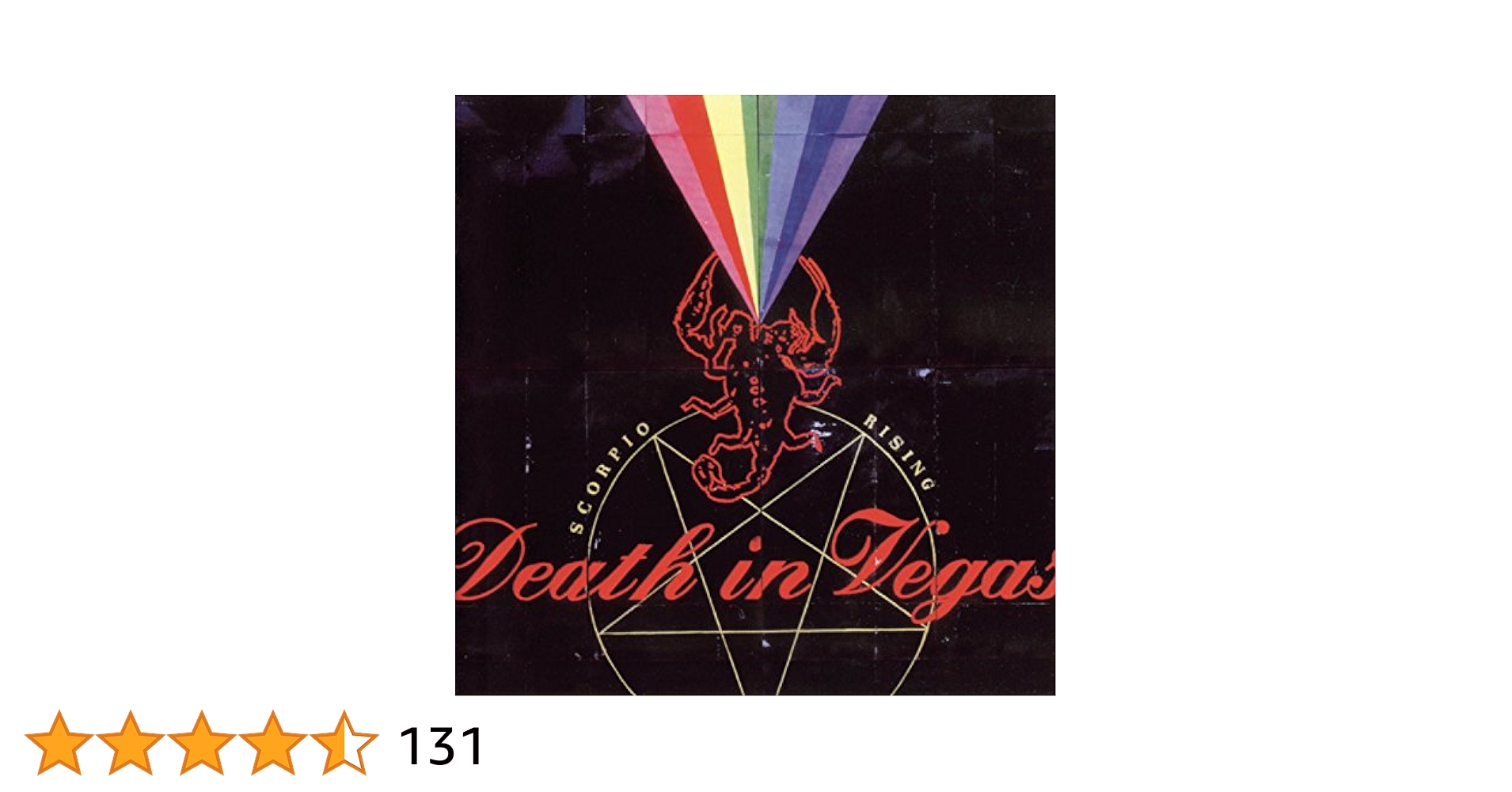 death in vegas scorpio rising UKオリジナル2LP DEATH IN VEGAS Scorpio Rising Hq | Underground Records