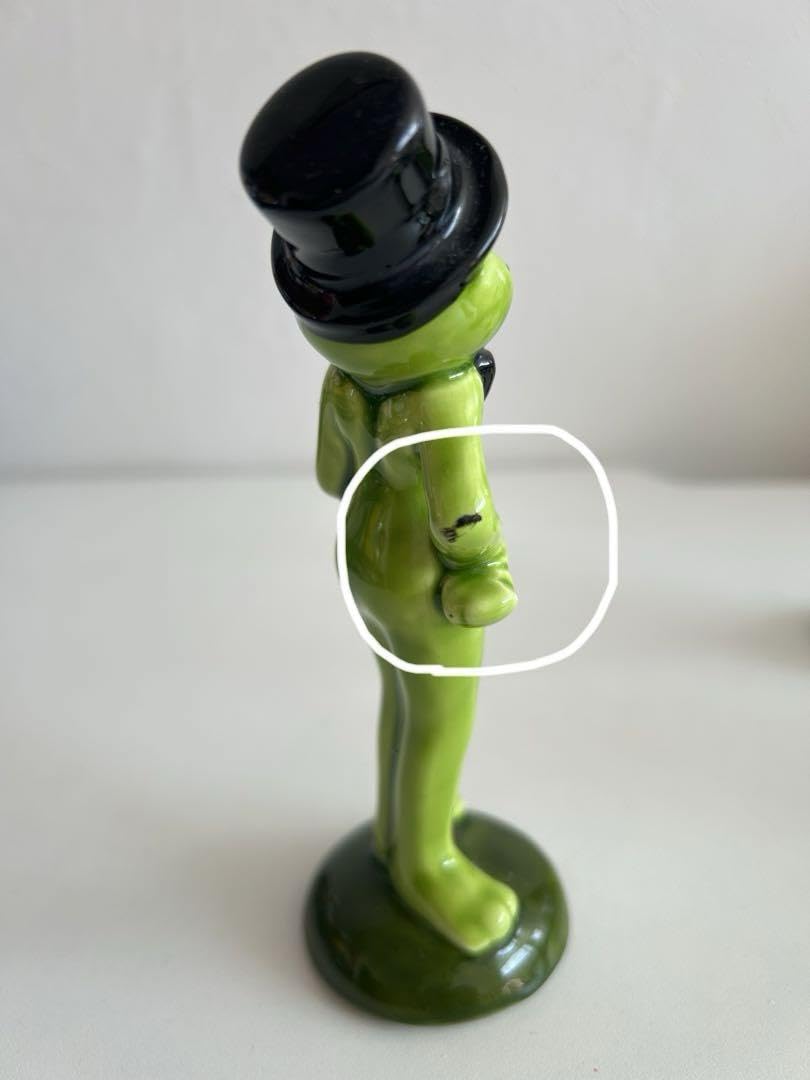 美品 【レトロ】カエル セブンコーポレーション　置物セット7体　かえる　蛙 美品 【レトロ】カエル セブンコーポレーション 置物セット7体 かえる