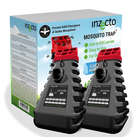 INZECTO Mosquito Control Trap - 2 Traps