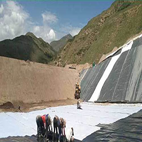 Maykar Pond Liner 4.7 Mil Thickness, Heat & Aging Resistant, Fish Pond Liners 1.5X2M 1.5X3M 1.5X4M, Garden Pool Membrane For Fish Ponds, Water Features, Stream (Size : 4.5X5M/14X16Ft) #TOP5