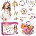 Produktbild WEARXI Perlen Zum Auffädeln Kinder - 550+ pc Perlen Basteln für Armbänder Selber Machen Kinder, Schmuck Basteln Mädchen, Mädchen Spielzeug Geschenke 3-8 Jahre, Kinder Geschenke für Mädchen 3-8 Jahre