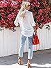 Breezy Lane White Button Down Shirt Coverup for Wo... #3
