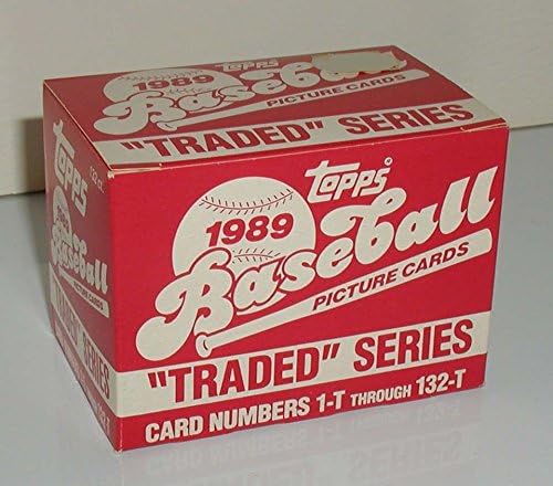 1989 Topps Baseball Traded Series - Complete Factory Set - Baseball Cards - Ken Griffey Jr - Nolan Ryan - Deion Sanders