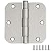 Design House 181412 3-Pack Hinge 3.5", Satin Nickel