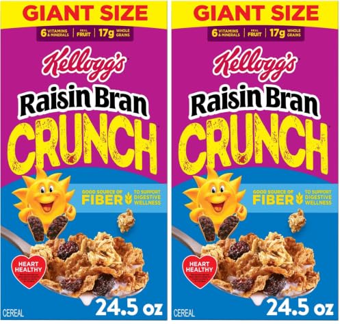 Kellogg's Raisin Bran Crunch Breakfast...
