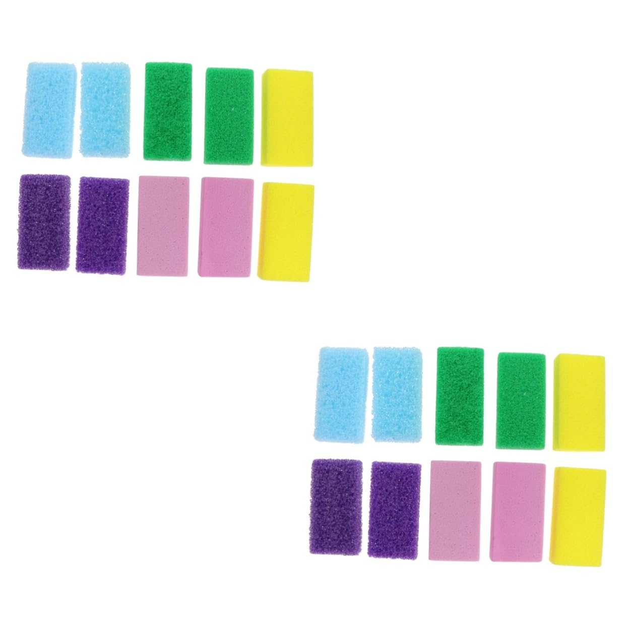 FRCOLOR 30pezzi Rimuovi Calli Pu Pietre Esfolianti Per Piedi Pratico e Riutilizzabile Strumenti Per Del Piede Casa