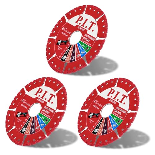 P.I.T. 4 1/2 Inch Diamond Cutting Wheel Metal Cutting Blade