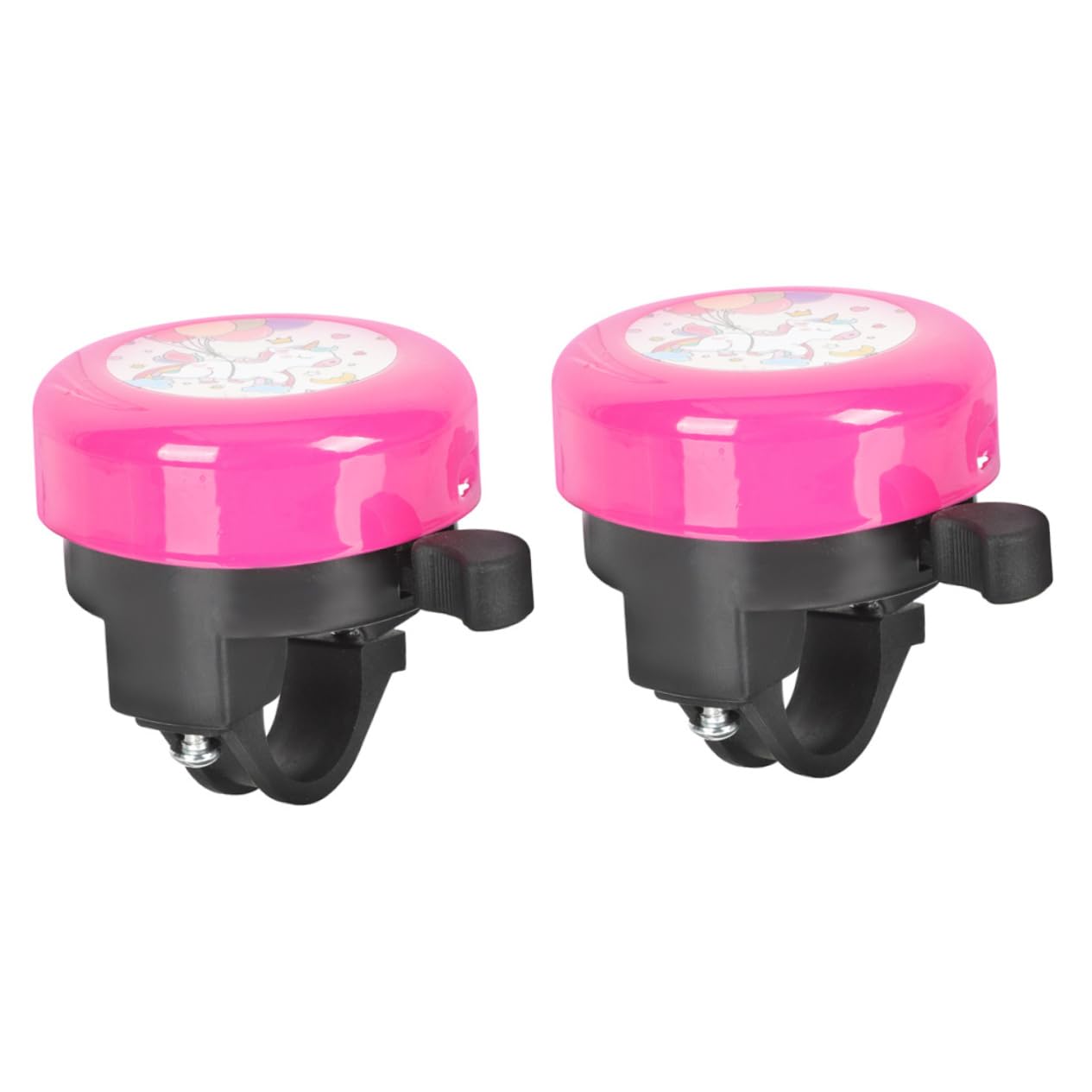 ibasenice Timbre De Bicicleta para Diseño De Caricatura Sonido Fuerte Compatible con Manillares para Bicicletas Y Scooters Material Seguro Y Duradero