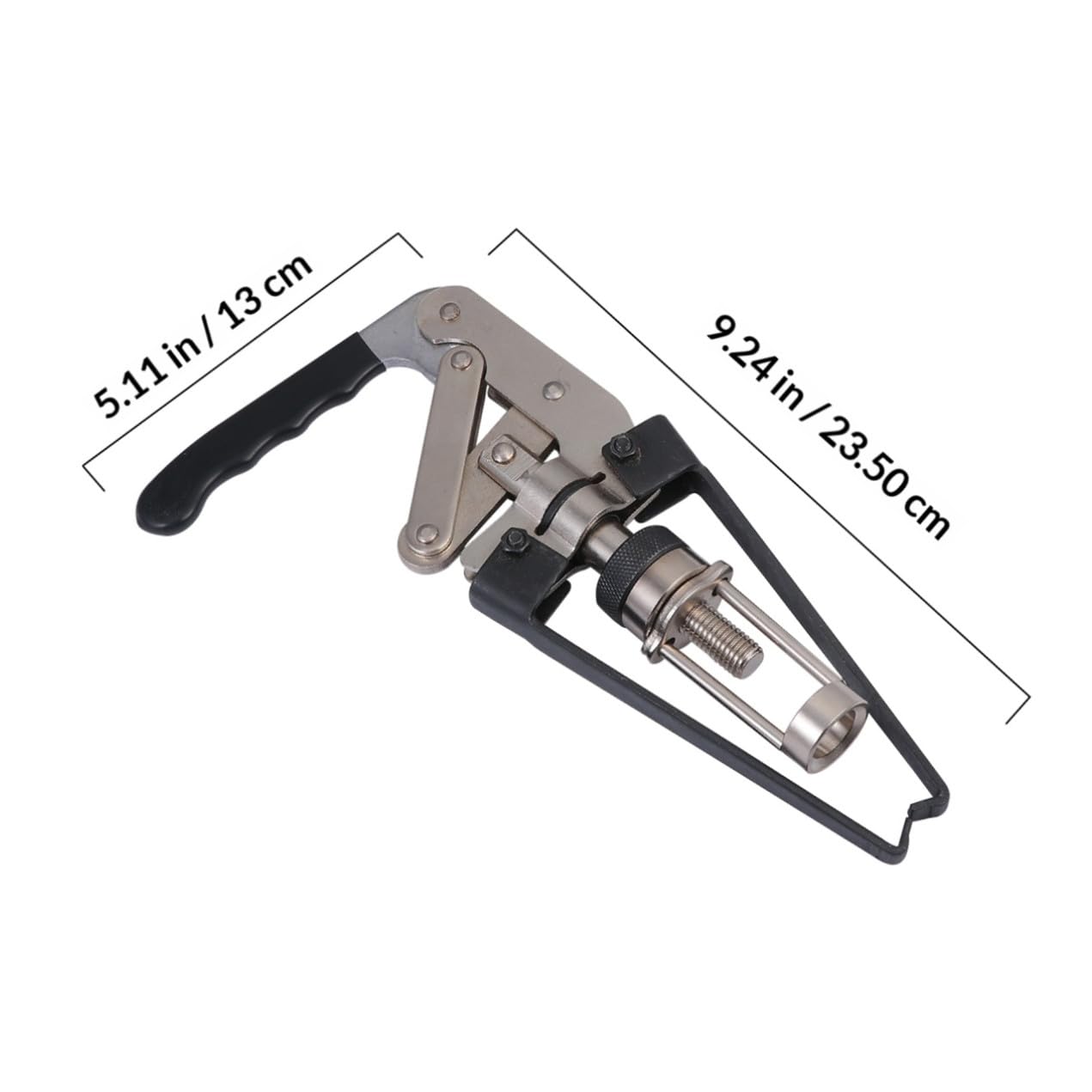 GANAZONO Federklemmen Kompressor aus Kohlenstoffstahl Robuster Ventilfederspanner zum Entfernen der Motordichtung und Dichtungshalter für Verschiedene Ohv Motoren