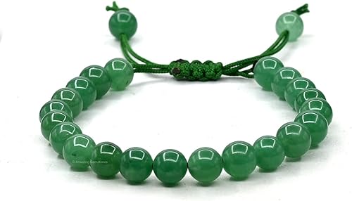 Miniatura 132 de Amazing Gemstone Crystal Bracelet for Women Men's Gifts - Protection Healing Crystal Bracelet - 8mm Gemstone Beaded Adjustable Bracelet Pulseras