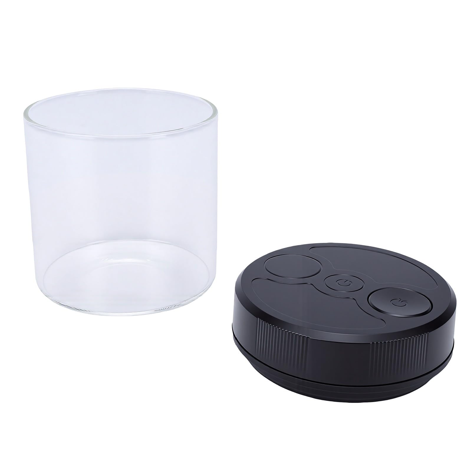 YUYTE Caffettiera Automatica Sottovuoto 700ml, Vetro Borosilicato con