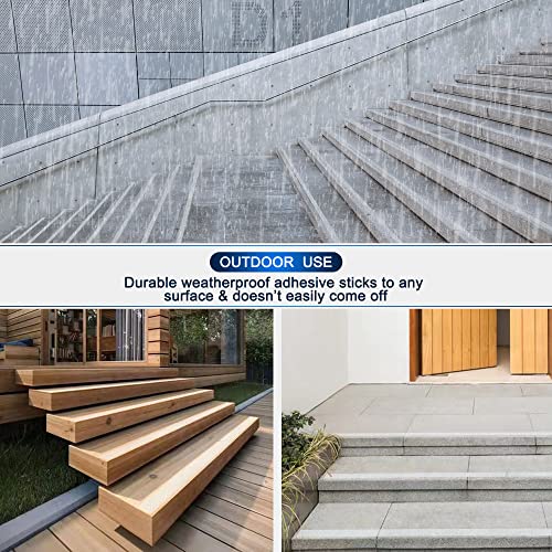 Sankemu Grip Tape - Heavy Duty Rubber Anti Slip Tape For Stairs Outdoor/Indoor Waterproof Safety Non Skid Roll Traction Tread Staircases Grips Adhesive Non Slip (2 Inch X 33 Feet) #TOP3