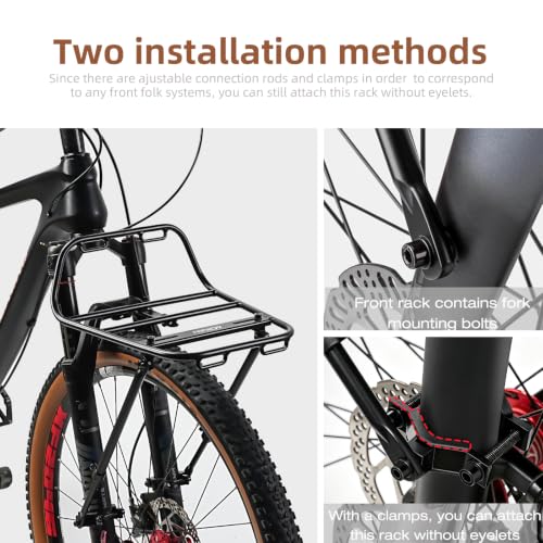 ACRUNU Aluminum Front Bike Rack