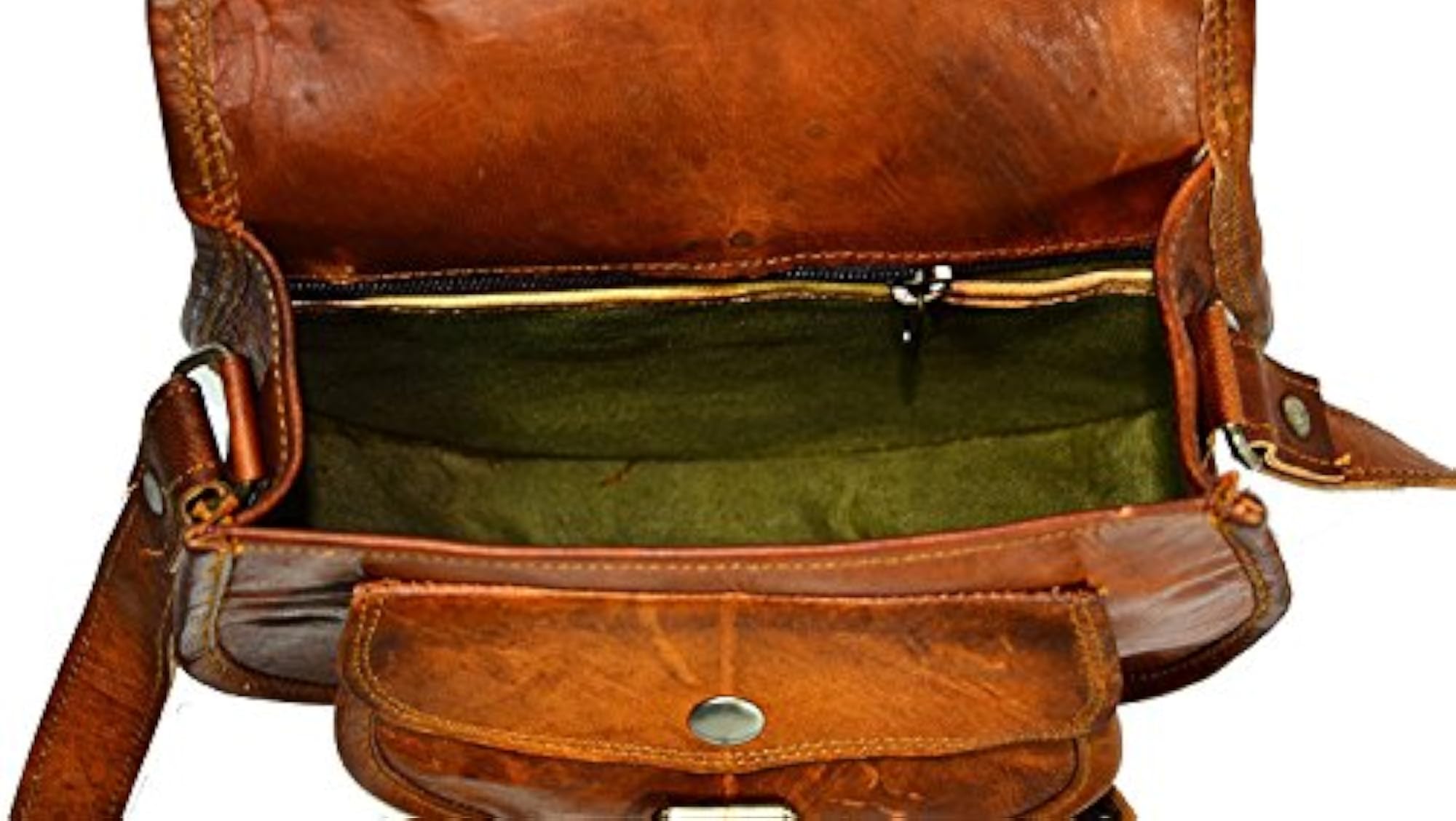 Real Leather Sling Messenger Bag for Women & Girls