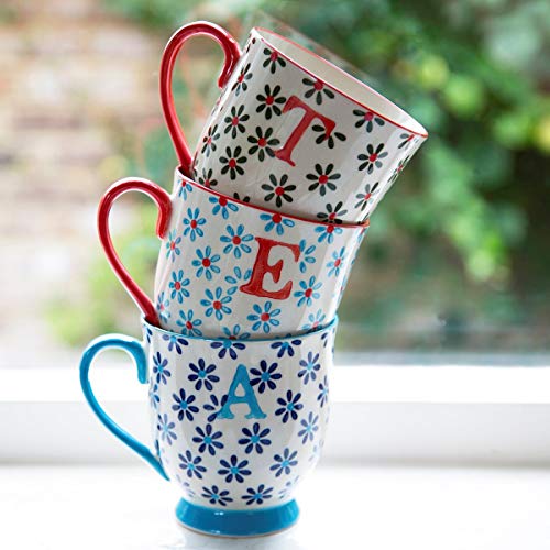 Sass & Belle Bohemian Mug Letter S