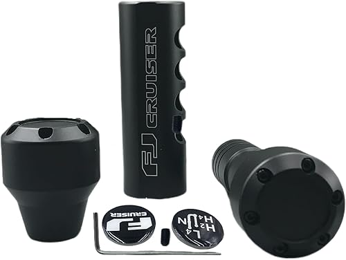 Miniatura 2 de Aosseiye Cubierta de perilla de palanca de cambios de modo de conducción, cubierta de aleación de aluminio, funda para freno de mano para Toyota