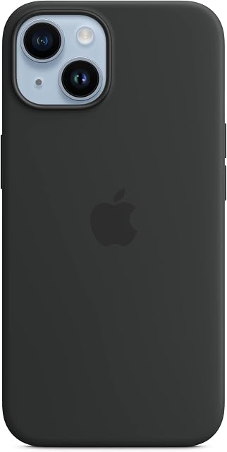 Apple iPhone 14 Silicone Case with MagSafe - Midnight 