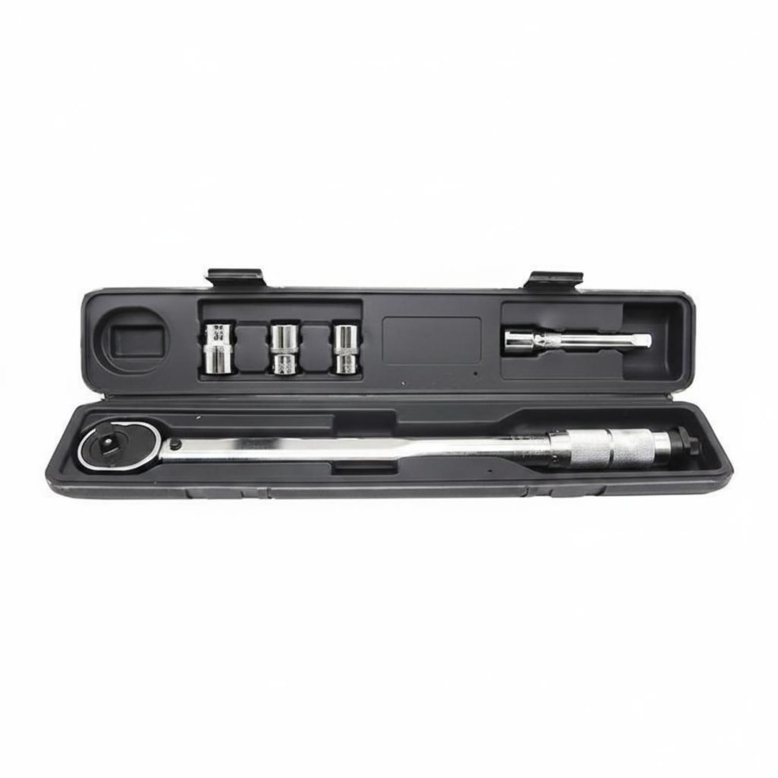 Gralara Llave Dinamométrica Llave de Par Llave, Juego De 5 Piezas De Llave Dinamométrica De 1/2 Pulg. 12.5mm Para Neumáticos Con Rango De 28-210 Nm