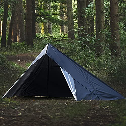 Bearhard Waterproof Camping Tarp, Lightweight Hammock Rain Fly, UV Protection and PU 3000mm Waterproof Backpacking Tarp, 10x12ft Large Tent Footprint or Shelter Kit for Hiking and Outdoor Adventure