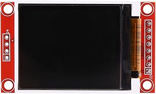 Woedpez 1.8'' TFT LCD Screen for Arduino-Nano 1.8in ST7735 Drive Chip Color Display Screen 4-Wire SPI Serial Interface 1.8inch SPI TFT LCD Screen Colorful Display Module 128x160 Resolution Drive SPI