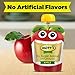 Mott's No Sugar Added Applesauce, Made from Real Fruit, No Artificial Flavors, 3.2 Oz Clear Pouches, 20 Pack